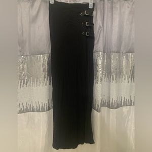 NWT Dolls Kill (split skirt with buckles)